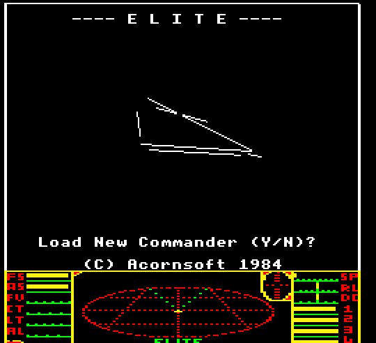 Celebrate 35 years of Elite with a free copy of the 1984 Elite video game 